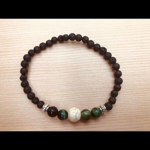 Lava Stone Essential Oil Diffuser Bracelet